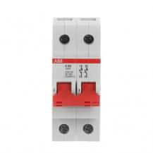 ABB E202/125R Trennschalter 2P, 125 A, Schaltgriff rot, Änderung Ursprung + Gebrauchskategorie
