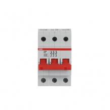 ABB E203/80R Trennschalter 3P, 80 A, Schaltgriff rot, Änderung Ursprung + Gebrauchskategorie