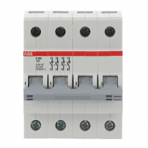 ABB E204/16G Trennschalter 4P, 16 A, Schaltgriff grau, Änderung Ursprung + Gebrauchskategorie