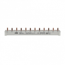 ABB PS2/12/16 Phasenschiene 2-phasig, 12 Pins, 16 mm² Phasenfolge L1-L2-L1-L2-...