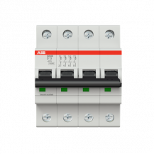 ABB S204M-D13 Sicherungsautomat D-Char., 10 kA, 13 A, 4P