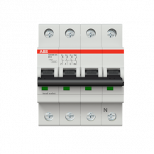 ABB S203M-D2NA Sicherungsautomat D-Char., 10 kA, 2 A, 3P+NA