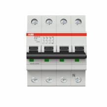 ABB S203M-D40NA Sicherungsautomat D-Char., 10 kA, 40 A, 3P+NA