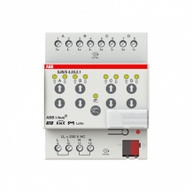 ABB SJR/S 4.24.2.1 SMI Jalousieaktor 4-fach, manuelle Bedienung, LoVo