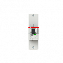 ABB S751DR-E100 Hauptleitungsschutzschalter SH-Schalter in E-Char., 25kA, 100A, 1P