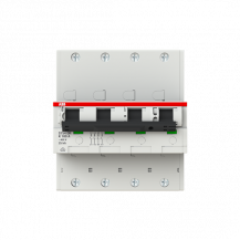 ABB S754DR-K100 Hauptleitungsschutzschalter SH-Schalter in K-Char., 25kA, 100A, 4P