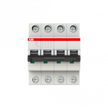 ABB S204-C80 Sicherungsautomat C-Char., 6kA, 80A, 4P