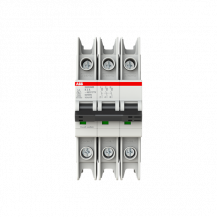 ABB SU203MR-K3 Sicherungsautomat K-Char., 10kA, 3A, 3P, RTT UL 489, Ringkabelanschluss