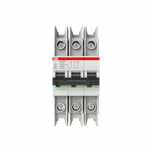 ABB SU203MR-K10 Sicherungsautomat K-Char., 10kA, 10A, 3P, RTT UL 489, Ringkabelanschluss