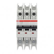 ABB SU203MR-K16 Sicherungsautomat K-Char., 10kA, 16A, 3P, RTT UL 489, Ringkabelanschluss