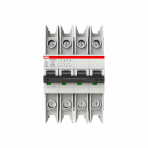 ABB SU204MR-K40 Sicherungsautomat K-Char., 10kA, 40A, 4P, RTT UL 489, Ringkabelanschluss