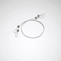 TRILUX 6923200 Stahlband-Aufhängung ZBSB 1,0 m rostfrei (1 Paar)
