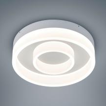 Helestra LIV LED Deckenleuchte in weiß matt dimmbar ø30cm hohe Lichtausbeute