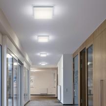 Helestra COSI 15/1907.04 LED-Deckenleuchte 26 W 2900 K Warmweiß, Chrom, 1840 lm, IP30, dimmbar