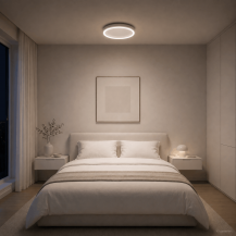Helestra LOMO LED Deckenleuchte 34 W 2500 lm 2800 K Warmweiß CASAMBI Smart Ø 45 cm Weiß