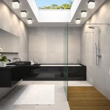 Helestra KETO LED-Deckenleuchte 6W 410lm 2900 K Warmweiß IP44 Mattschwarz