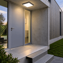 Helestra SCALA A18457.93 LED-Wand- und Deckenleuchte 27 W 3000 K Warmweiß, Graphit, 1790 lm, IP44, nicht dimmbar