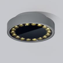 HELESTRA SAY LED Deckenleuchte Außen 13 W 1020 lm 3000 K Warmweiß IP65 Graphit