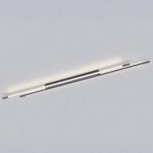 150cm Helestra LEDA LED Deckenleuchte in titangrau eloxiert