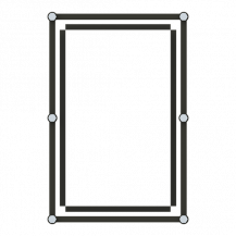 ABB PS833608 Verbindungsset 500x320 Vertikale oder horizontale Kombination
