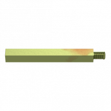 ABB ACC811458 Distanzbolzen SW9 M6-M6 L65 Typ 2