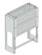ABB EH3SE2EI DINV1-Sockel Baupaket 900x1115x320 Gr.2, Polyester RAL7035 Variante 1