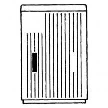 ABB EH3A9C0 Schrank AP Gr.0 1125x590x320 Doppelschließung, AG-Lackierung IP44, IK10