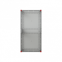 ABB VF63HT-N Leer-Gehäuse 640x320 transparenter Deckel alle Seiten offen
