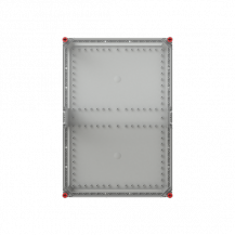 ABB VF64HT-N Leer-Gehäuse 640x440 transp. Deckel durchsichtig alle Seiten offen