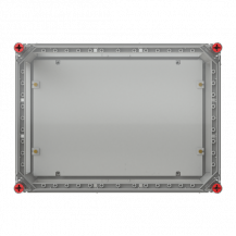 ABB VF43HT Gehäuse 440x320 transp. MPL Deckel durchsichtig mit ISO-MPL alle Seiten offen