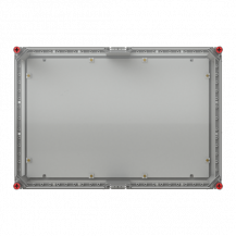 ABB VF64HT Gehäuse 640x440 transp. MPL Deckel durchsichtig mit ISO-MPL alle Seiten offen