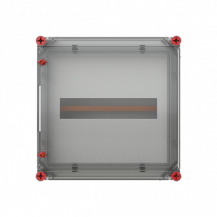 ABB VB33HP-SP250 S750-Gehäuse 250A VMS33 40mm Sammelschienensystem 5polig mit Klappdeckel