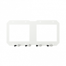 ABB VA-CP63H-XLP00 Abdeckplatte VMS63H für 2x2xNH00/2x8xE18/2x5xE27/2x4xE33