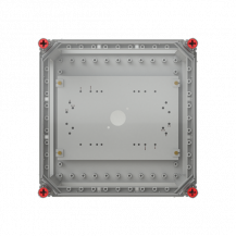 ABB VB33HT-S250/4 LTS-250A/SLTS-160A Gehäuse für OT160-250/OS32-160A auf ISO-MPL VMS33 mittig montiert