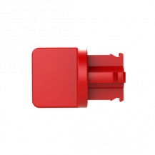 ABB VXXAWNJ7_R Fingergriff VMS rot Set 4 Stück
