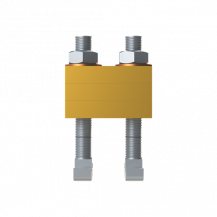 ABB VA-BC-P-1250 CU-Verbindungslasche 1100A für Parallelkupfer 2x30x10mm