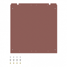 ABB EH3M1-875-CL2x5 Montageplatte EH3/1 875 HxBxT 756,5x710x5mm ISO für CombiLine-MP 2FB, 5RE