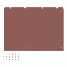 ABB EH3M2-875-CL4x(4+1) Montageplatte EH3/2 875 HxBxT 756,5x1040x5mm ISO für CombiLine-MP 4FB, 4+1RE