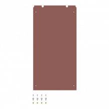 ABB EH3M0-1125 Montageplatte EH3/0 1125 HxBxT 1006,5x515x5mm ISO