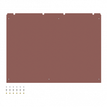 ABB EH3M3-1125 Montageplatte EH3/3 1125 HxBxT 1006,5x1370x5mm ISO