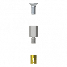 ABB EH3MS-1 Befestigungsset für EH3-Montageplatten 5mm Set mit 1 Stück