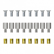 ABB EH3MS-2 Befestigungsset für EH3-Montageplatten 5mm Set mit 8 Stück