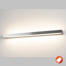 SLV 151796 SEDO LED Badezimmer Spiegellampe elegante moderne Wandleuchte alu gebürstet warmes Licht