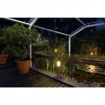 SLV 1001997 BIG NAILS 50cm hohe Wegeleuchte aus Edelstahl IP44 mit warmweißer LED