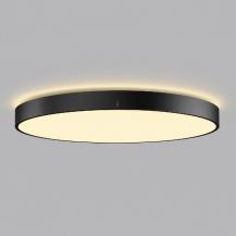 SLV 1007314 MEDO PRO 90 LED-Deckenleuchte 74W, 11000/11200 lm, 3000/4000K, dimmbar, Ø 90 cm, schwarz/schwarz