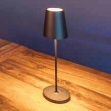 SLV 1007693 VINOLINA TWO Tischleuchte Akku IP65 2200/2700/3000K TOUCH schwarz