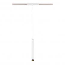 SLV 1008464 GRIP! S, 48V Pendelleuchte, Pendellänge 200 cm, 2000-3000 K, 29°, DALI, Dim-to-Warm, weiß / schwarz