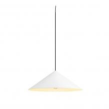 SLV 1008506 MAGICO 55, Pendelleuchte, E27, Pendellänge 180 cm, 1x max. 10 W, matt weiß