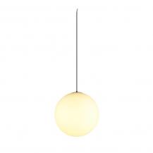 SLV 1008534 SUN 40 PD, E27, Pendelleuchte, Pendellänge 400 cm, rund, schwarz