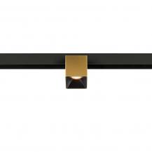 SLV 1008983 FIX-IT!, 48V, DALI, eckig, Surface mounted track, Spot, 2700K, 6.6 W, 36°, gold / schwarz
